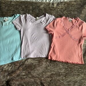 Kids' Pastel T-Shirt Trio